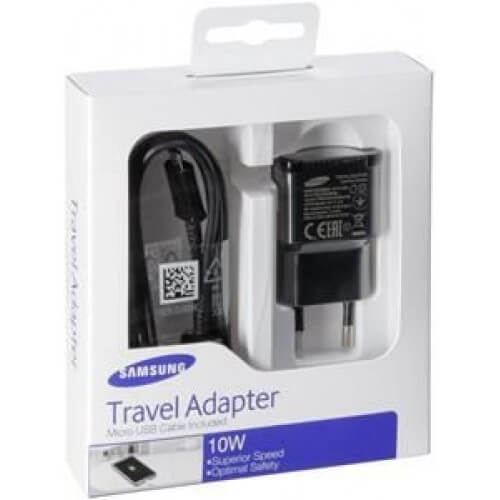 Samsung Travel adapter with micro USB cable black