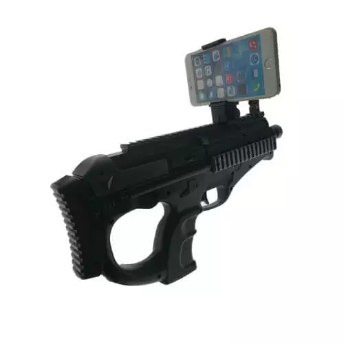 Game AR gun voor smartphone