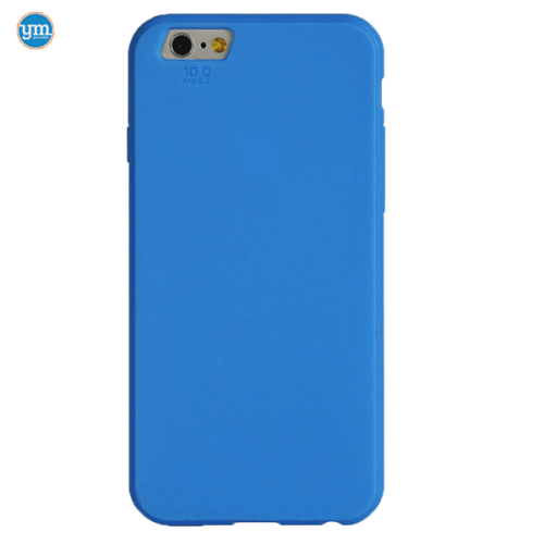 Youcase Rubber Case blauw iPhone 6/6s