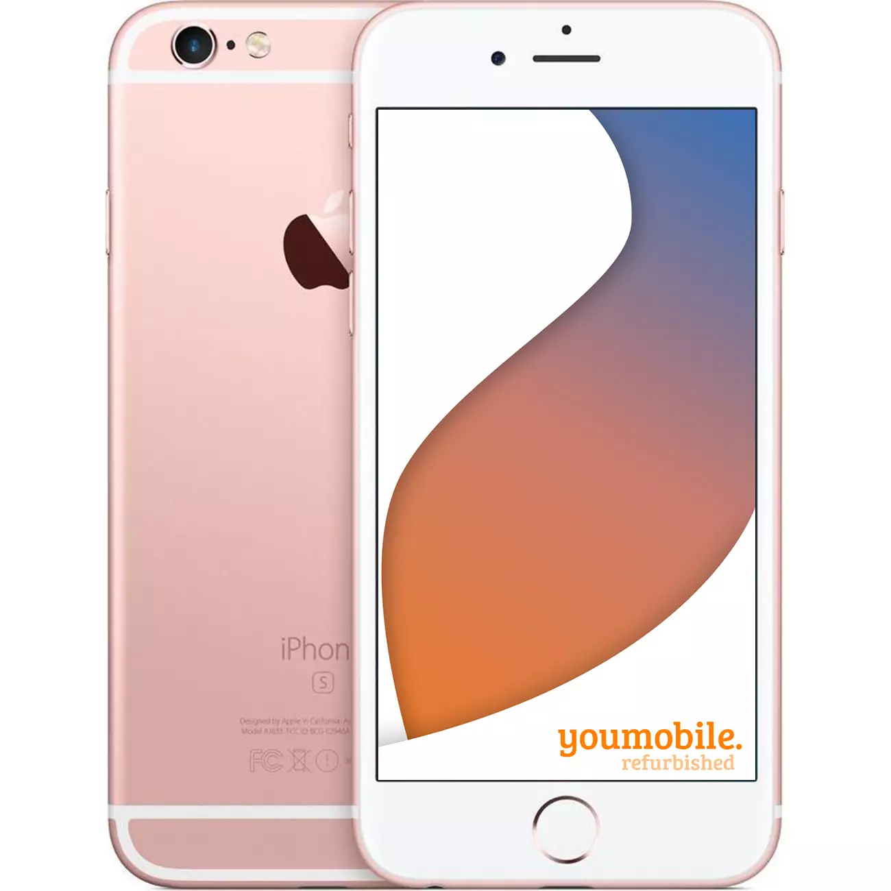 Apple iPhone 6s 128GB Rosegoud Refurbished