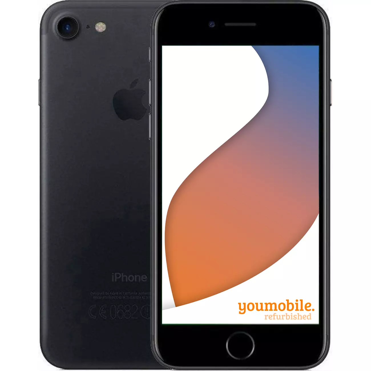 Apple iPhone 7 128GB Zwart Refurbished