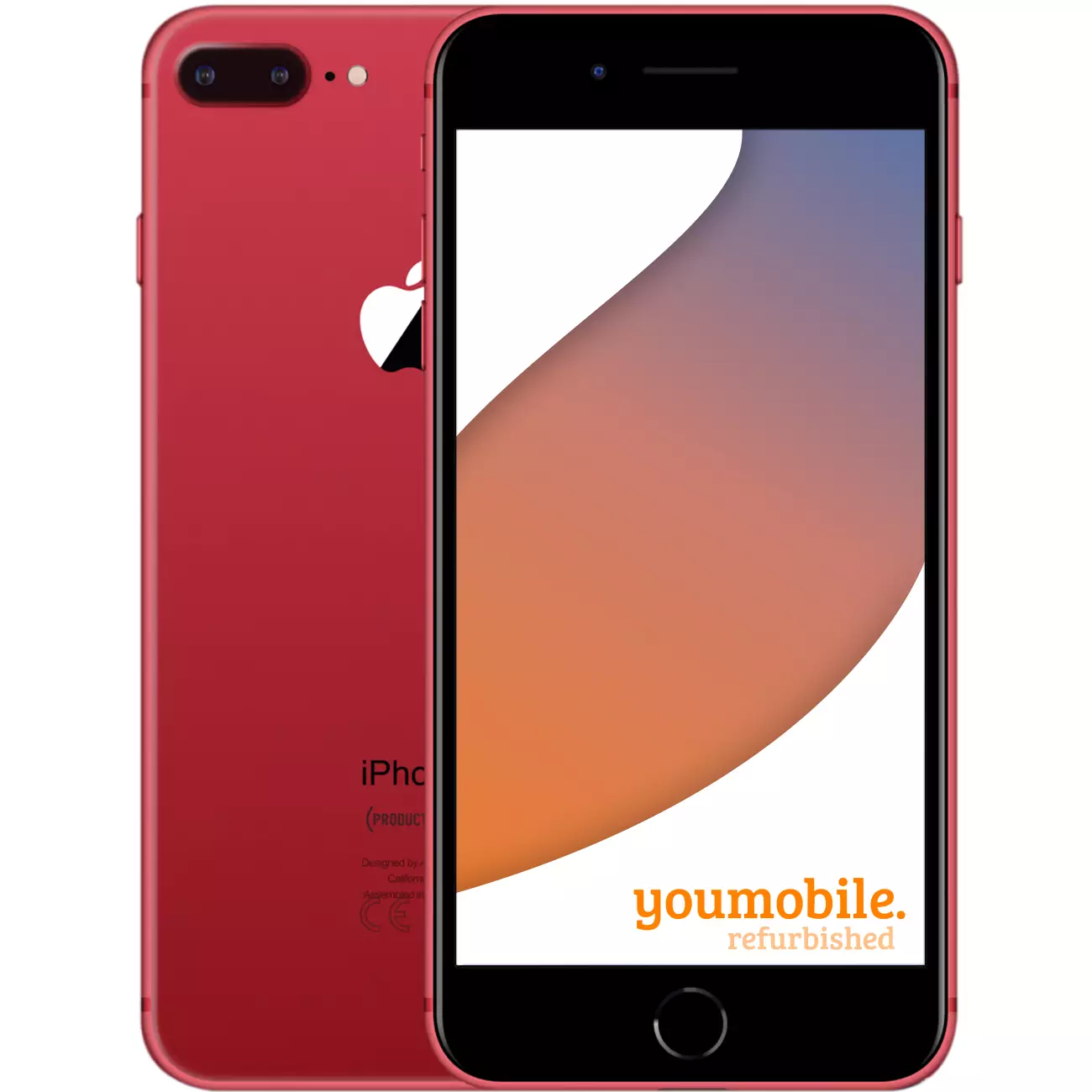 Apple iPhone 8 Plus 64GB Rood Refurbished