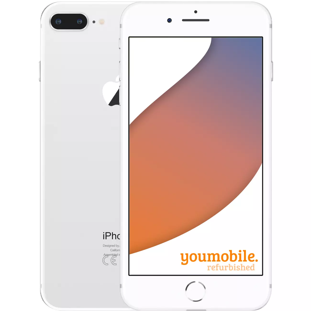 Apple iPhone 8 Plus 128GB Zilver Refurbished