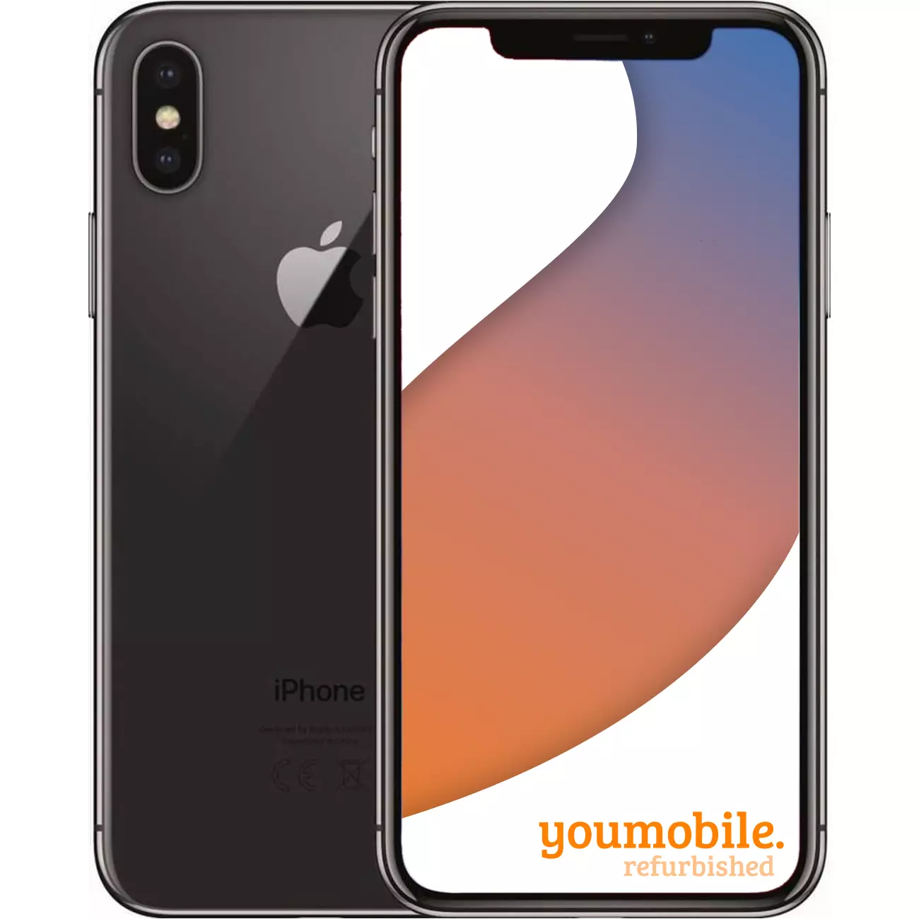 Apple iPhone X 64GB Spacegrijs Refurbished