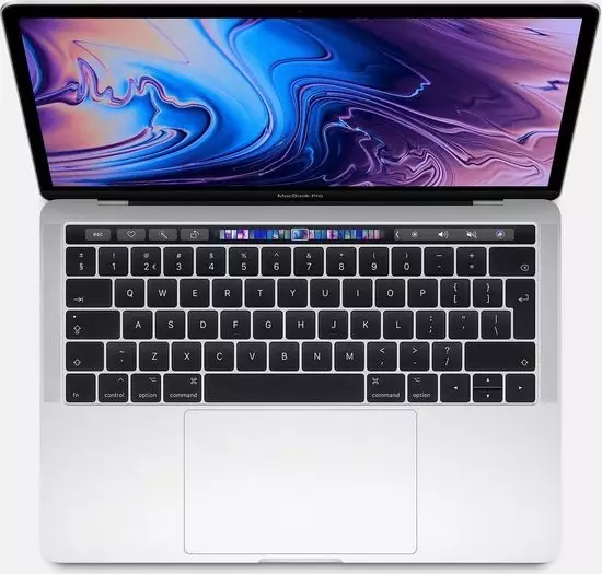 Apple Macbook Pro | 13.3inch | i5 2.3GHz | 16GB RAM | 256GB SSD | QWERTY | (2018) | Zilver | Refurbished